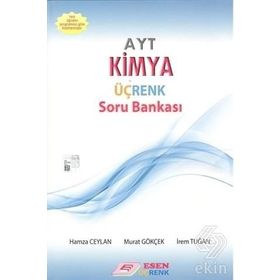Esen Yayınları AYT Kimya Üçrenk Soru Bankası