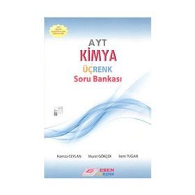 Esen Yayınları AYT Kimya Üçrenk Soru Bankası