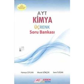 Esen Yayınları AYT Kimya Üçrenk Soru Bankası