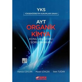 Esen Yayınları AYT Organik Kimya Konu Anlatımlı Soru Bankası