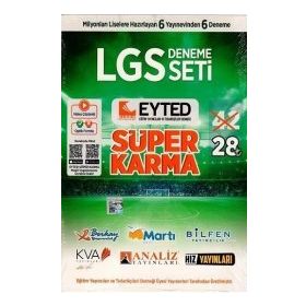Esen Yayınları Eyted Yayınları 8. Sınıf LGS Süper Karma 6 lı Deneme Seti