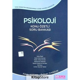 Esen Yayınları Psikoloji Konu Özetli Soru Bankası