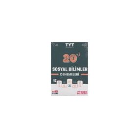Esen Yayınları Tyt 20 Adet Sosyal Bilimler Denemeleri