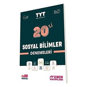Esen Yayınları Tyt 20 Adet Sosyal Bilimler Denemeleri