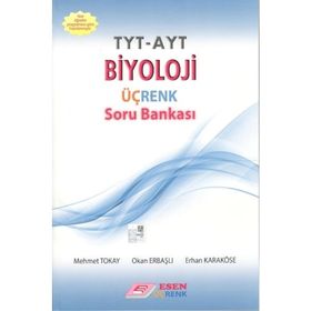 Esen Yayınları TYT AYT Biyoloji Üçrenk Soru Bankası