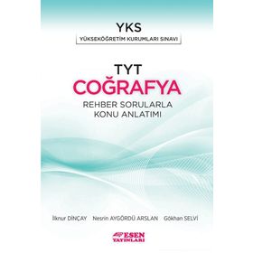 Esen Yayınları TYT Coğrafya Rehber Sorularla Konu Anlatımı