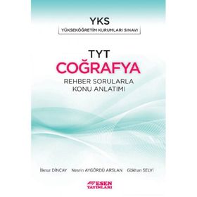 Esen Yayınları TYT Coğrafya Rehber Sorularla Konu Anlatımı