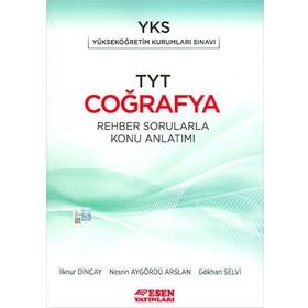 Esen Yayınları TYT Coğrafya Rehber Sorularla Konu Anlatımı
