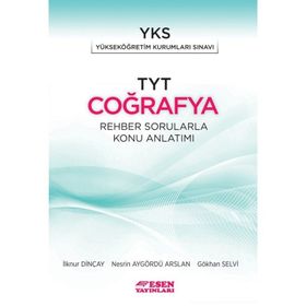 Esen Yayınları TYT Coğrafya Rehber Sorularla Konu Anlatımı