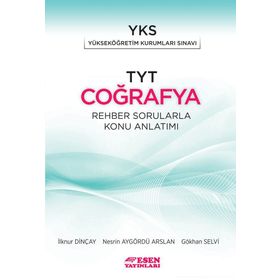Esen Yayınları TYT Coğrafya Rehber Sorularla Konu Anlatımı