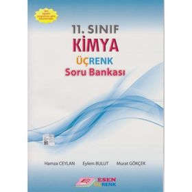 Esen Yayınları Üçrenk 11.Sınıf Kimya Soru Bankası