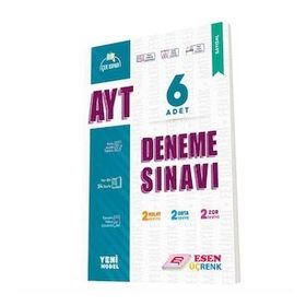 Esen Yayınları - Üçrenk AYT Sayısal 6'lı Deneme