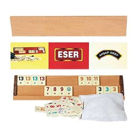 Eser Ağaç Büyük Okey Takımı