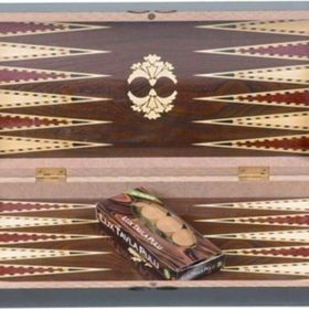 Eser Ahşap Kaplama 44x44 cm Tavla