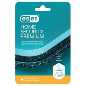 Eset Home Security Premium 3 Kullanıcı 1 Yıl Kutu Lisans