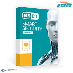 Eset Smart Security 3 Kullanıcı 1 Yıl Antivirüs