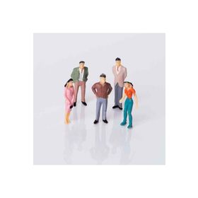 Eshel 1/100 cm 6 Adet Renkli İnsan Figürü
