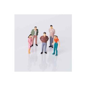 Eshel 1/100 cm 6 Adet Renkli İnsan Figürü