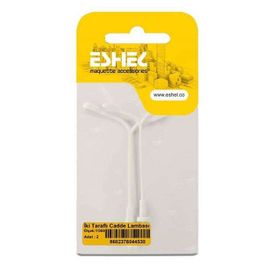 Eshel 1:100 Ölçek İki Taraflı Cadde Lambası 2 Adet Maket
