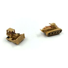 Eshel 1:200 Ölçek Tank + İş Makinesi 2’li Maket