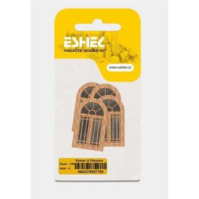 Eshel 1:50 4 Adet Maket D Kemerli Pencere