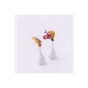Eshel 1/50 cm 3 Adet Çiçekli Taş Vazo