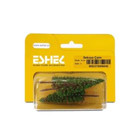 Eshel 6 cm 3 Adet Sekoya Çam Ağacı