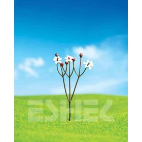 Eshel 8 cm 4 Adet Renkli Çiçek Vazo