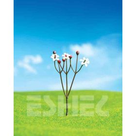 Eshel 8 cm 4 Adet Renkli Çiçek Vazo