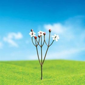 Eshel 8 cm 4 Adet Renkli Çiçek Vazo