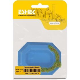 Eshel Geometrik Havuz 1 100 Ölçek Maket