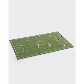 Eshel İnsan Figürleri Ve Futbol Oyun Alanı 1/75 8'li Maket