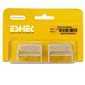 Eshel Karol Oturma Bankı 1/50 2'li Maket
