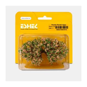 Eshel Pembe Renkli 9 cm 2 Adet Açık Ağacı
