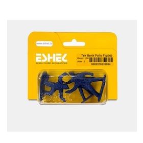 Eshel Polis Figürü Tek Renk 1/50 3'lü Maket
