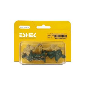 Eshel Tek Renk Askeri İnsan Figürleri 1/50 4'lü Maket