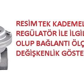 Eska 11/4 Emniyet Kapatmalı Dişli Shutoff'lu Gaz Regülatörü