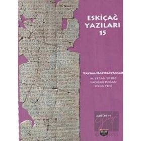 Eski Çağ Yazıları 15 Bilgin Kültür Sanat Kolektif
