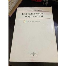 Eski Türk Edebiyatı Araştırmaları - Av. Mehmet Sarı