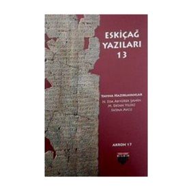 Eskiçağ Yazıları 13 - Kolektif