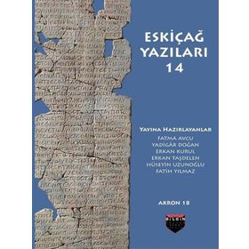 Eskiçağ Yazıları 14 Bilgin Kültür Kolektif