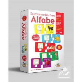 Eşleştirme Kartları - Alfabe 4+ Yaş - 6 Yaş Yayınları