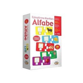 Eşleştirme Kartları - Alfabe 4+ Yaş - 6 Yaş Yayınları