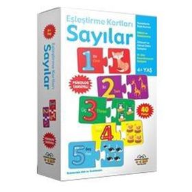 Eşleştirme Kartları - Sayılar 6+ Yaş - 0-6 Yaş Yayınları