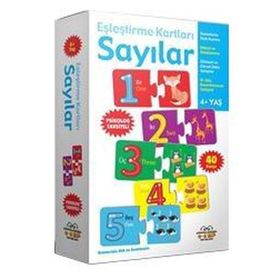 Eşleştirme Kartları - Sayılar 6+ Yaş - 0-6 Yaş Yayınları