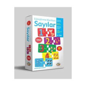 Eşleştirme Kartları - Sayılar 6+ Yaş - 0-6 Yaş Yayınları