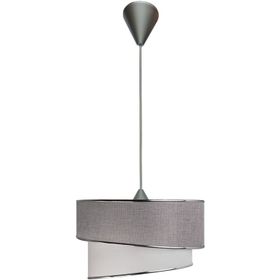 Eslight E65 Ruzgar Modern Açık Gri Tekli Sarkıt Avize