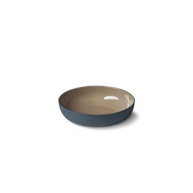 Esma Dereboy Capsule 14 cm Siyah Taş Rengi El Yapımı Porselen Küçük Boy Yuvarlak Kase