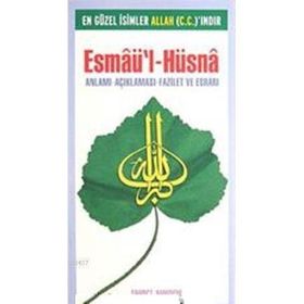 ESMAÜ'L-HÜSNA ANLAMI AÇIKLAMASI FAZILETI VE ESRAR - İSMAİL AYDIN