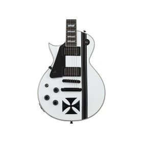 ESP LTD James Hetfield Signature Iron Cross Snow White Solak Elektro Gitar